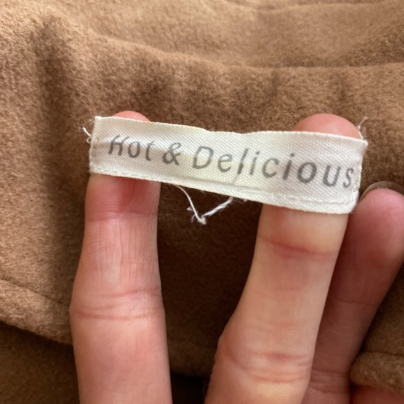 Long light brown trench warm winter fall - Picture 2 of 4